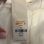 Francesca’s white romper Size M Photo 3