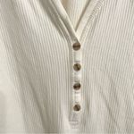 Old Navy NWT  Womens Shirt Top Ivory Ribbed V Neck Long Sleeveeve Plus Size 4X Photo 6