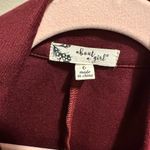 About A Girl Elegant Women's Burgundy Blazer large Photo 5