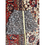 Boden Floral Tiered Skirt Black Pink Boho Print Lined Size 4 UK 8 Photo 2