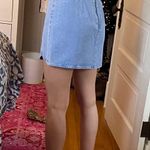 Kendall + Kylie Tulip Denim Mini Skirt Photo 1