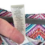 Three Seasons Maternity Colorful Zig Zag Sleeveless Stretchy V Photo 5