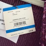 Anne Klein Sequin Open-Front Cardigan Plum size XL New Photo 5