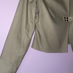 Doncaster Sport Size 8 Blazer Tan Collar Buckle Front Jacket Photo 4