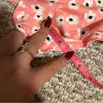 Kate Spade  ♠️ Pink Floral Pajama Short Set Tank- Size Small Photo 6