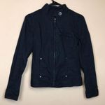 Vans Women’s Casual Skater Streetwear Black Utility Zip-Up Jacket Photo 0