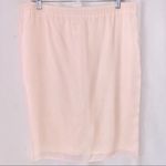 Vintage Light Pink Poof Sleeve Pearl Skirt Suit 8 Photo 4