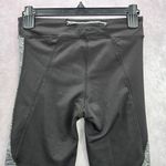 Therapy Black Gray Long Activewear Running Mesh Legging Pants Bottoms Yoga Large Photo 4