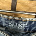 Terra & Sky Terra &‎ Sky Acid Wash High Rise Utility Wide Leg Jeans Size 22W Photo 6