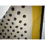 Carolina Herrera long rectangular Polka Dots 100%silk scarf Photo 5