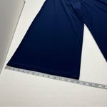 Clara SunWoo Navy Blue Wide Leg Cropped Pant Womens Size 1X Pull On Stretch Photo 6