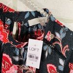 Loft  NWT Garden Bell Sleeve Blouse Size S Photo 7