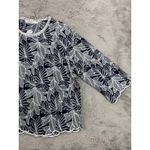 Solitaire NWOT  by Zarr Khasla Floral Lace Blouse 1X Embroidered‎ Boho Scalloped Photo 5