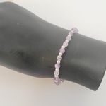 Handmade Natural Gemstone 4mm Dainty Beaded Bracelets Photo 8