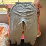 Missguided grey wide leg flare sweatpants high waisted oversized / long  Photo 6