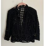 White House | Black Market ‎ polka dot Lace Crop Jacket 10P Photo 2