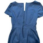 J.Crew NWT, Tailored Square Neck Sheath Dress Seacost Blue, Style BY041 Photo 12