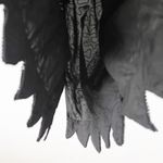 Laurence Kazar New York Beaded Vintage Silk Dress in Black Photo 5