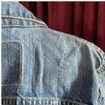 Levi's Jeans Jacket & Coat women’s denim size X-Small tucker blue cuff … Photo 8