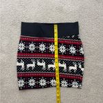 Rue 21 Festive Reindeer Knit Skirt Photo 4