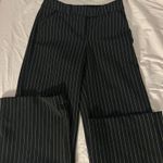 EXPRESS Editor Studio Stretch Twill Mid Rise Pinstripe Trouser Pant Photo 2