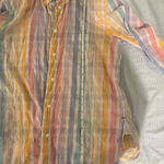 J.Crew  Pastel Striped Womens Shirt Photo 12