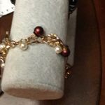Guess ROSE GOLD TWO ROW SLIDER CHARM BRACELET Photo 2