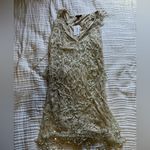 Nasty Gal Tear Drop Tassel Plunge Mini Dress Photo 3