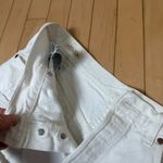Levi's  Premium Denim Jean Shorts Distressed White Size 31 Photo 5
