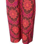 prAna  Women’s Amaya Dress Size Medium in Berry Scallop Photo 4