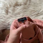 Roolee  Dusty Pink Sleeveless Midi Dress Photo 5