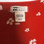 Billabong  Red Floral Mini Dress Photo 1