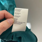 Urban Outfitters Crushed Velvet Romper Teal Green Blue Size XS Photo 15