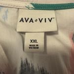 Ava & Viv  Multicolor Abstract Dress Photo 3