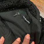 The Kooples  Lace Cutout Black Leather Detail Mini Cocktail Dress Photo 2