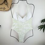 Charlie Holiday  Pricilla One Piece Abstract Wave Swimsuit Swimwear Size Small Photo 4