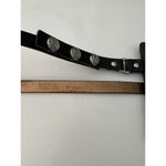 Michael Kors  Black Logo Canvas Silver Pull Chain Fanny Pack Belt Bag Medium Photo 2