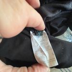 Aqua Green Elegant Black Women's Flounce 3 laters adjustable spaghetti straps large built i Photo 7