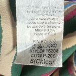 Everly  colorful striped tie back top size small Photo 5