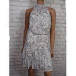 Elizabeth and James ‎ Halter Neck silk Mini Dress Sz 0 Photo 1