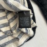 Anthropologie Moth Women's Alpaca Wool Blend Two Layer Cowl Neck Sweater XS Gray Photo 8