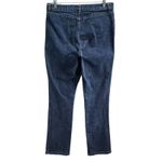 Ralph Lauren LRL Jeans Womens Size 6 Blue Zip Pockets Straight Classic Modern Photo 3