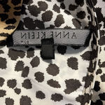 Anne Klein animal print sleeveless tie front blouse. NWT Photo 5