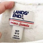 Lands' End  Cream Floral Sweatshirt Tunic Photo 2