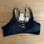 Tinibikini NWT  Reversible Top Size‎ Large Black & White Photo 3