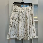 Original Penguin An  Hot Air Balloon White Green Blue Pleated Full Skirt Size 4 Photo 3