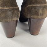Frye  Renee Seam Suede Short Boot in Brown Size 10 Photo 3