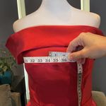 Women’s Off the Shoulder Short Red Prom Party Homecoming Dress CorsetBack Size 6 Photo 8