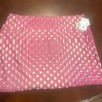 BP NWT pink/Purple Prism Check Mini Skirt Photo 0