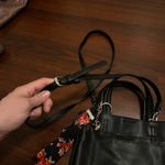 Steve Madden  Black Crossbody Bag with Floral Accent Photo 4